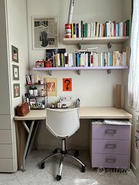 Cameretta bambina con due letti