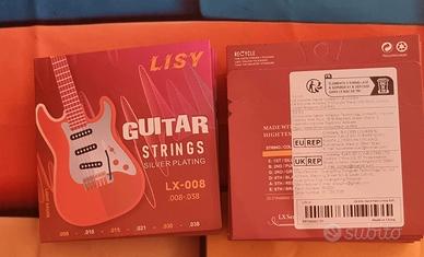 9 Mute di corde per chitarra elettrica 008-038