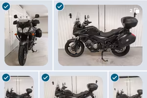 moto Suzuki V-Strom 650