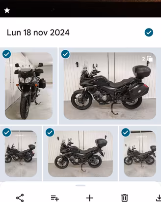 moto Suzuki V-Strom 650