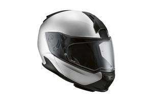 Casco System 7 Carbon Evo ECE argento
