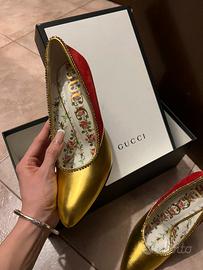 Gucci pumps con cristalli 125mm edizione limitata