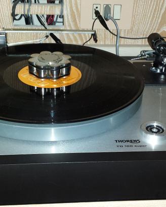 Giradischi vintage Thorens TD 160 Super+Grace G707
