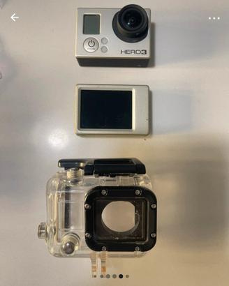 Gopro hero3 + silver