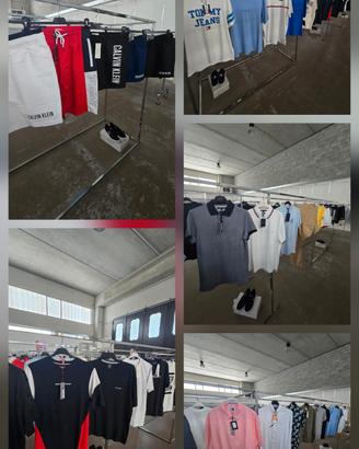 STOCK ABBIGLIAMENTO FIRMATO UOMO CK/TOMMY 
