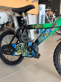 Bici bambini 3-5 anni 14 pollici