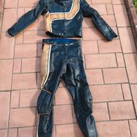 Tuta in pelle moto 