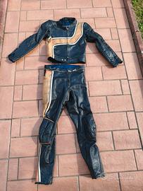 Tuta in pelle moto 