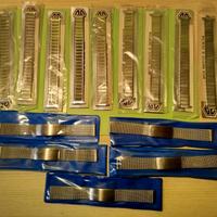 16 cinturini orologio vintage uomo 