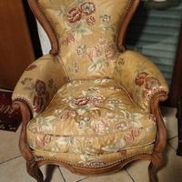 poltrona stile liberty 