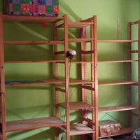 scaffalatura legno ikea