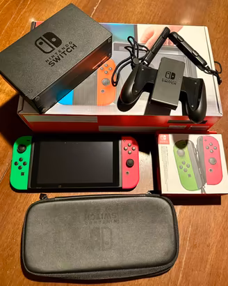 Nintendo Switch  (V1)HAC-001 + Sd 128Gb