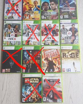 Xbox 360: giochi misti -5 l'uno