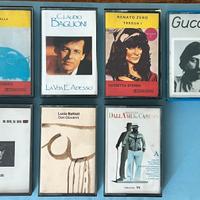 Musicassette vintage autori italiani