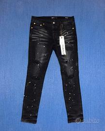 purple jeans