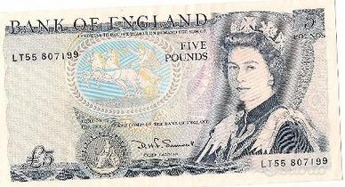 Inghilterra 5 sterline