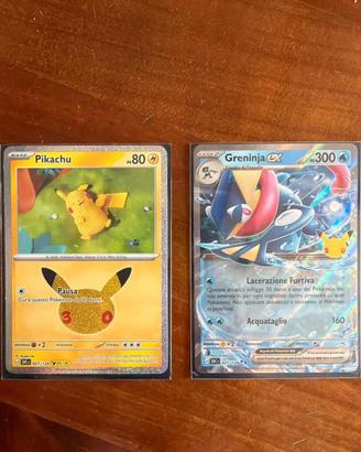 Lotti carte pokemon 30th