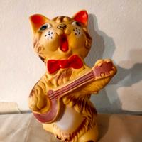 gatto con chitarra 