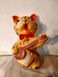 gatto con chitarra 
