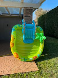 Piscina Intex 57166NP play center dinosauri