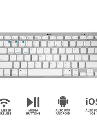 Tastiera bluetooth Trust per PC 