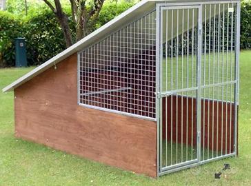 BOX DOPPIO FERRANTI PER CANI TG MEDIA, USATO