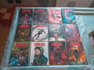 Lotto fumeti Lukas serie completa da collezione