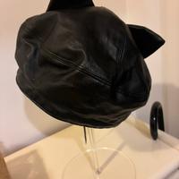 Cappello eco pelle nero, marca  Scout