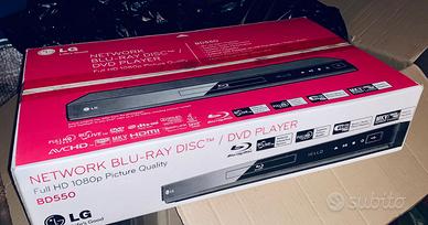 G BD550 lettore Blu-ray DVD Full HD 1080p con tele