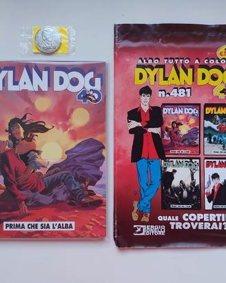 Dylan Dog 481 + Medaglietta Zagor