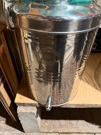 Fusto acciaio inox 50 litri