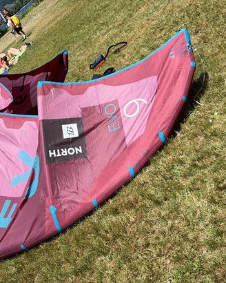 Kite north evo 9mq con barra