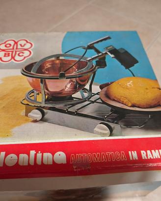 pentola in rame per la polenta