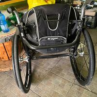 Carrozzina progeo noir in carbonio