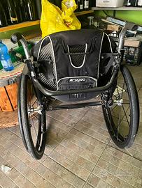 Carrozzina progeo noir in carbonio