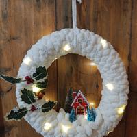 Fuoriporta paesaggio innevato