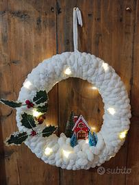 Fuoriporta paesaggio innevato