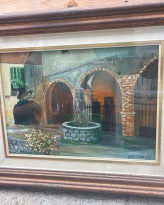 Dipinto Angolo Ligure artista Palagi 73