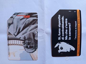 Carte telefoniche anno 1990/2000