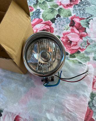 Faro supplementare cromato