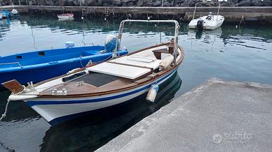 BARCA  SENZA PATENTE MOTORE ENTROBORDO NUOVO 25 CV