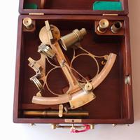 Antico sestante Heath & Co Ltd Crayford c. 1890