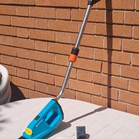 Gardena forbici a batteria per erba prato.