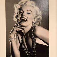 Quadro Marilyn Monroe bianco e nero