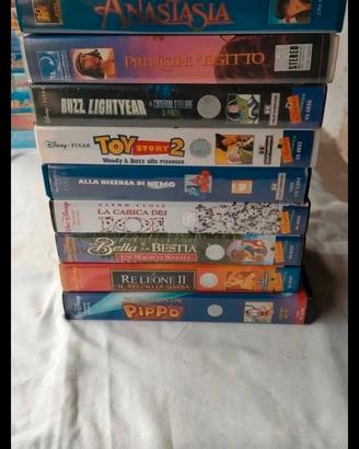 VHS vari Disney Pixar