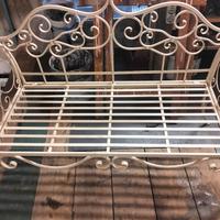 panchina shabby chic 