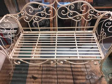 panchina shabby chic 