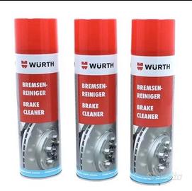 3 pulitori freno wurth bomboletta spray 500 ml