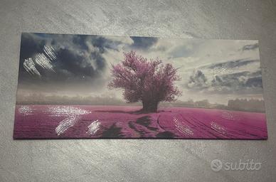 Quadro design con Albero di Lavanda