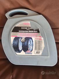 Catene da neve nuove Teknica Rhutten misura 100